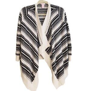 Design History girls cardigan black/white size XL